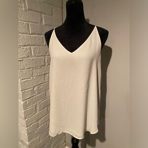 LOFT sleeveless blouse. Size Medium.